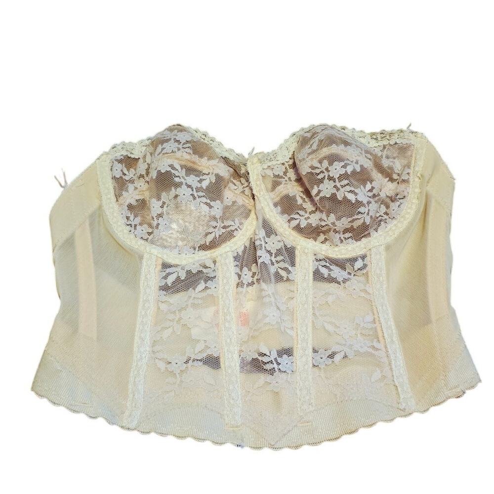 Vintage 90's lace Backless by Young Smoothie lace bra 32C
